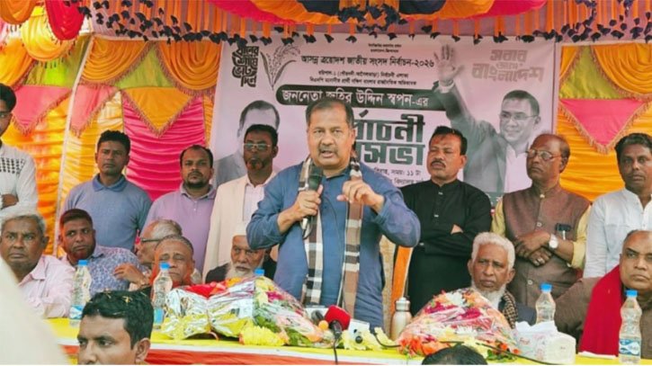 তারেক রহমানই এখন দেশের মানুষের একমাত্র ভরসা: জহির উদ্দিন স্বপন