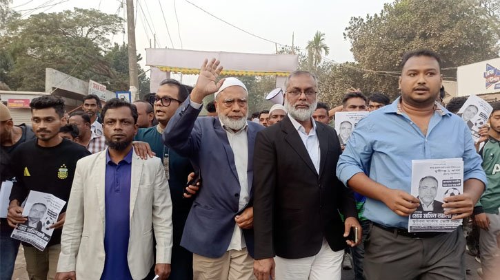 মুন্সীগঞ্জ-১ আসনে সতন্ত্র প্রার্থী মমিন আলীর ব্যাপক আকারে গণসংযোগ